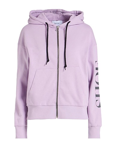 SHOE Hooded sweatshirt Lilac 100% Cotton