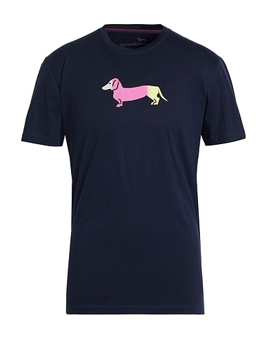 HARMONT & BLAINE T-shirt Midnight blue 100% Cotton