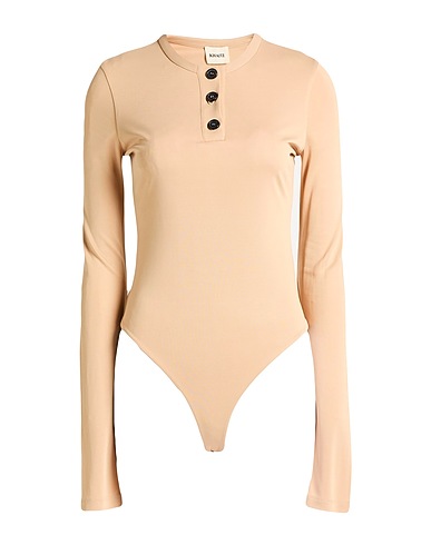 KHAITE TOPWEAR Beige 100% Viscose