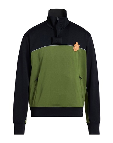 1 MONCLER JW ANDERSON Sweatshirt Military green 94% Polyester, 6% Elastane