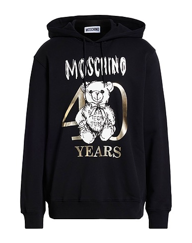 MOSCHINO Hooded sweatshirt COUTURE Black 100% Cotton