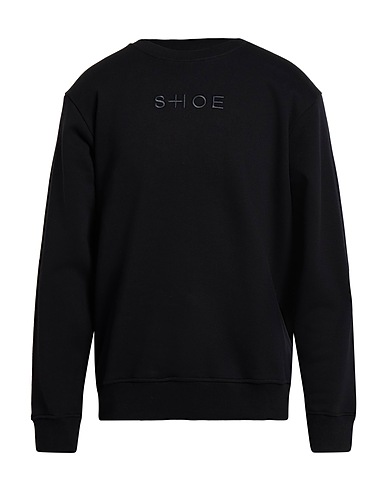SHOE Sweatshirt Black 100% Cotton