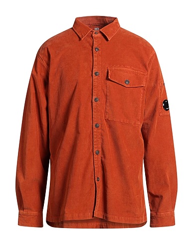 C.P. COMPANY Camisa lisa Óxido 97% Algodón, 3% Elastán
