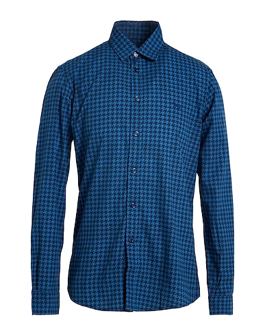 HARMONT & BLAINE Shirts BLU 100% Cotton