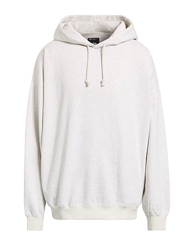 Y-3 Hooded sweatshirt Light grey 80% Cotton, 20% Recycled polyester