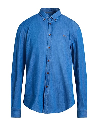 HARMONT & BLAINE Denim shirt 97% Cotton, 3% Elastane