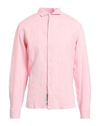 LA MARTINA Linen shirt Pink 100% Linen