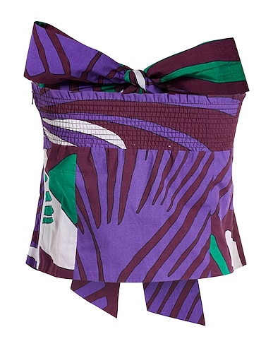 NENETTE Top Violett 100% Baumwolle