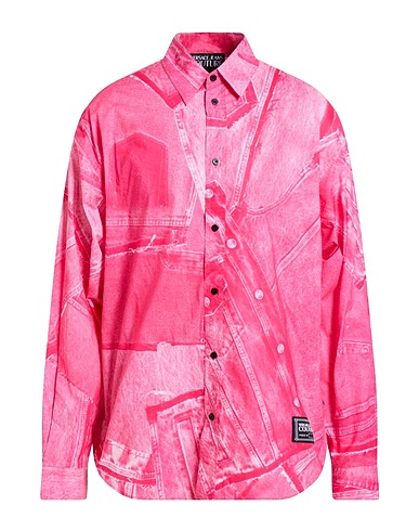 VERSACE JEANS COUTURE Patterned shirt 100% Cotton