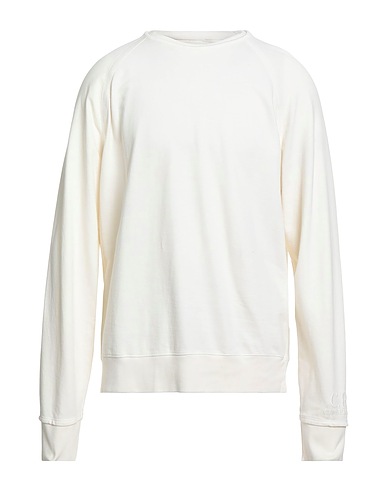 C.P. COMPANY Sweatshirt Cream 100% Cotton