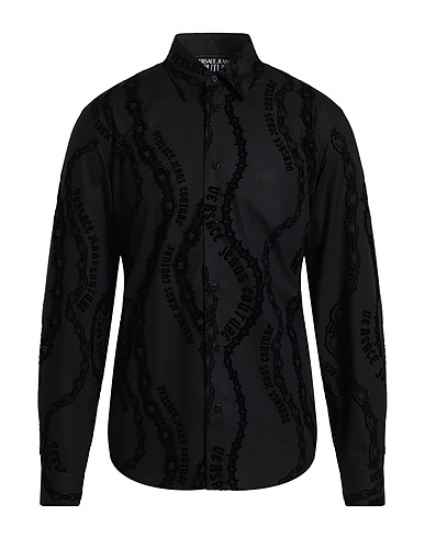 VERSACE JEANS COUTURE Patterned shirt 100% Cotton, Polyamide