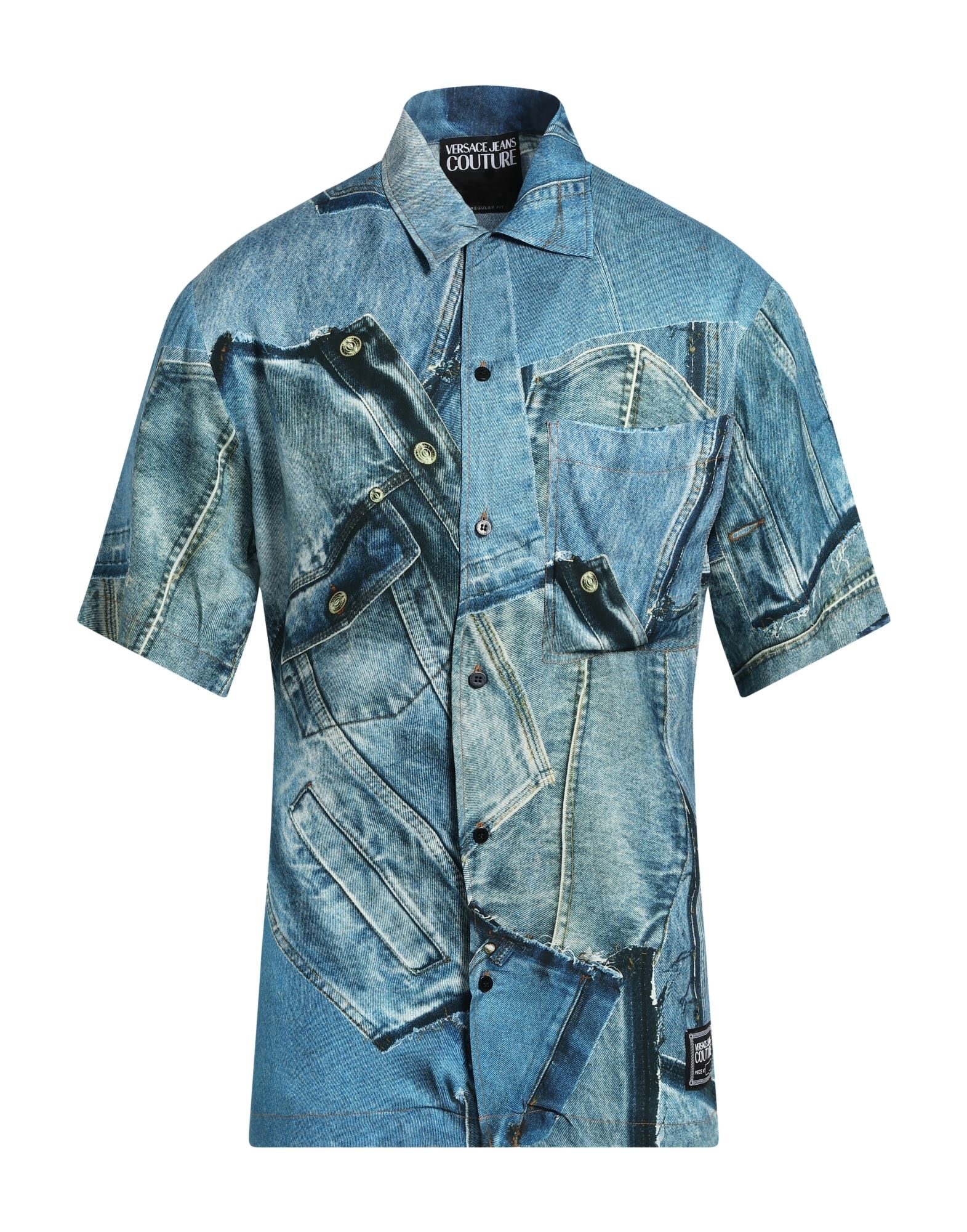 VERSACE JEANS COUTURE - Denim shirts