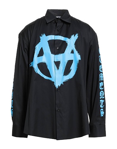 VETEMENTS Shirts Black 100% Cotton