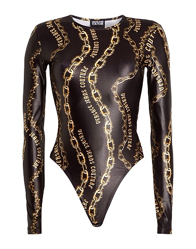 VERSACE JEANS COUTURE TOPS Schwarz 80% Polyester, 20% Elastan