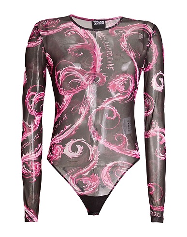 VERSACE JEANS COUTURE TOPWEAR Garnet 92% Polyester, 8% Elastane
