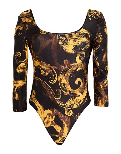VERSACE JEANS COUTURE TOPS Schwarz 80% Polyester, 20% Elastan