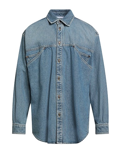 MOSCHINO Denim shirt COUTURE Blue 100% Cotton