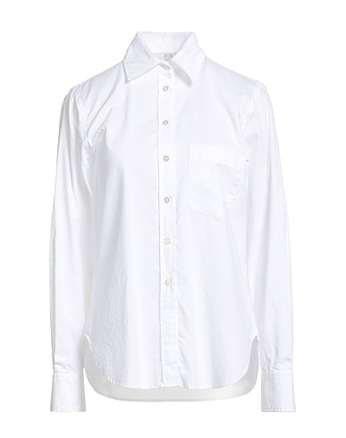 19.70 NINETEEN SEVENTY Hemden und Blusen einfarbig Weiß 100% Baumwolle