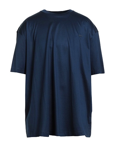 PAUL & SHARK Basic T-Shirt Midnight blue 100% Cotton
