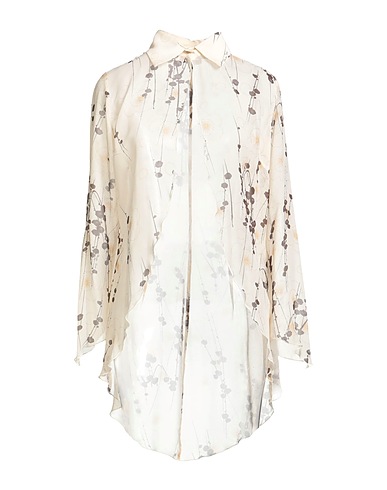 MARIELLA ROSATI Hemden und Blusen aus Seide Cremeweiß 100% Seide, Polyester