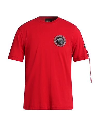 AERONAUTICA MILITARE T-shirt ROSSO 100% Coton