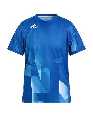 ADIDAS T-shirt PRIMEBLUE Blu 100% Poliestere riciclato