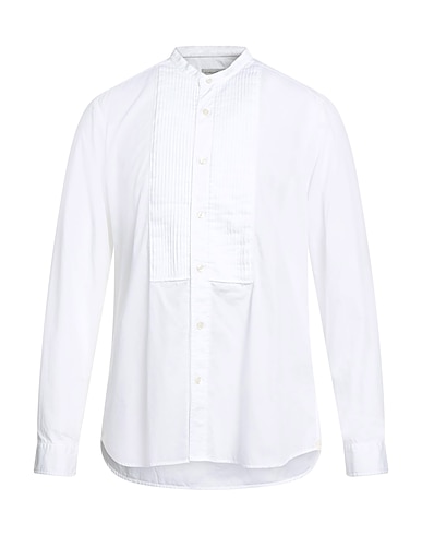 TINTORIA MATTEI 954 Einfarbiges Hemd EXCLUSIVELY FOR BONGENIE GRIEDER SINCE 1891 Weiß 100% Baumwolle