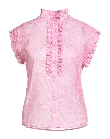 GAëLLE Paris Patterned shirts & blouses Pink 100% Cotton