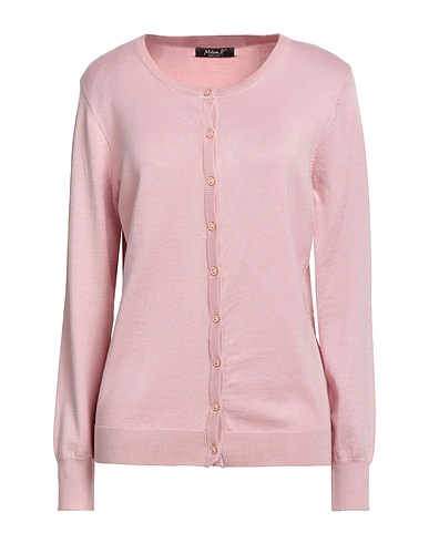 MILVA P. ® Strickjacke Rosa 75% Rayon, 25% Polyester