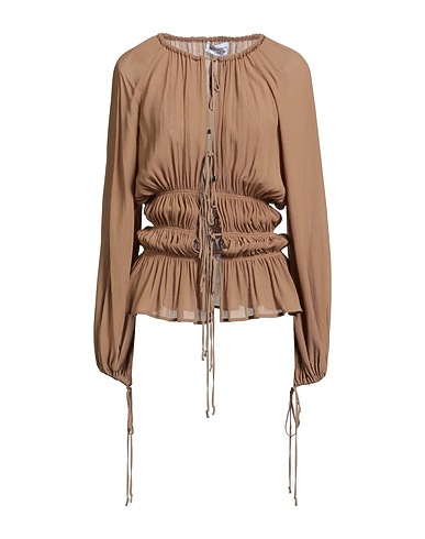 BLUMARINE Chemises et chemisiers de couleur unie 100% Viscose