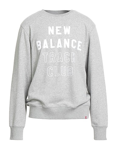 NEW BALANCE Sweatshirt Light grey 69% Cotton, 31% Polyester