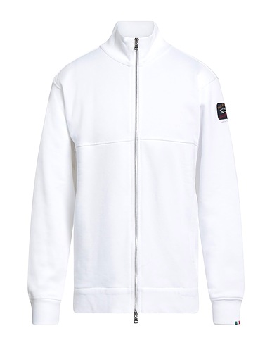 PAUL & SHARK Sweatshirt ROBERTO MANCINI White 100% Cotton