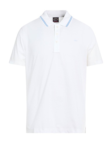 PAUL & SHARK Polo shirt BIANCO 100% Cotton