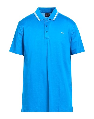 PAUL & SHARK Polo shirt AZZURRO 100% Cotton