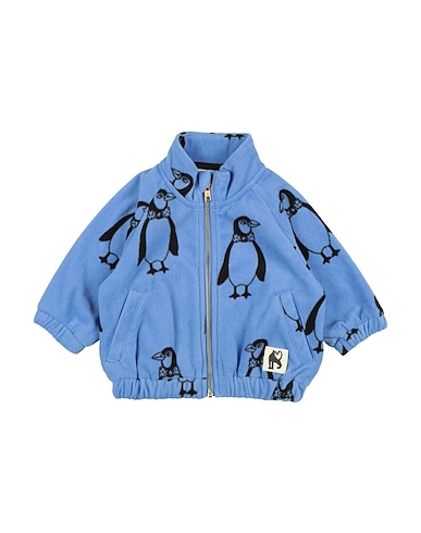 MINI RODINI Sweatshirt Hellblau 100% Recyceltes Polyester