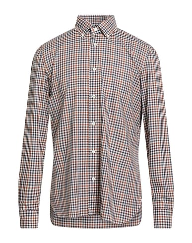 LUIGI BORRELLI NAPOLI Checked shirt PER BONGENIE GRIEDER SINCE 1891 100% Cotton