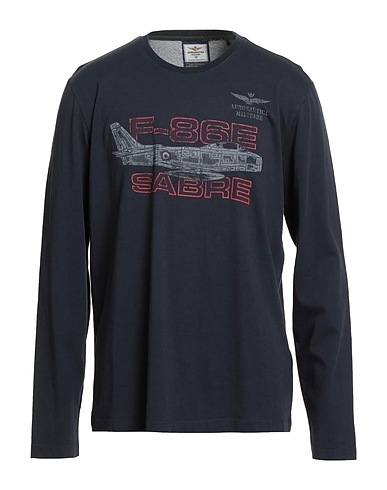 AERONAUTICA MILITARE T-shirt Navy 100% Cotton