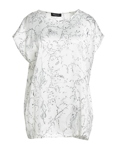 FABIANA FILIPPI Silk top White 100% Silk