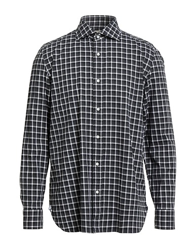 LUIGI BORRELLI NAPOLI Checked shirt 100% Cotton