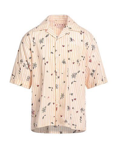 MARNI Striped shirt Apricot 100% Cotton