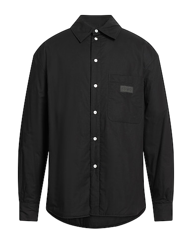 KENZO Solid color shirt Black 100% Cotton