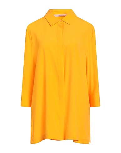 HERZENSANGELEGENHEIT Hemden und Blusen einfarbig Mandarine 95% Seide, 5% Elastan