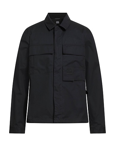 C.P. COMPANY Solid colour shirt Black 100% Cotton