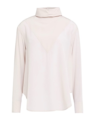 DRUMOHR Silk top Light grey 100% Silk