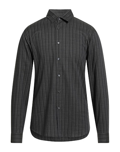THEORY Checked shirt Grey 100% Cotton