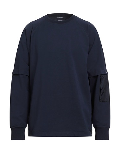 C.P. COMPANY Sweatshirt Marineblau 95% Baumwolle, 5% Elastan