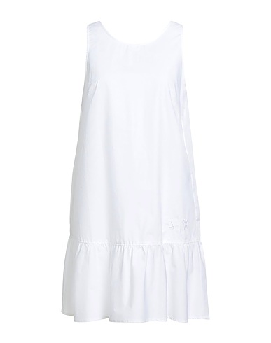 ARMANI EXCHANGE Short dress White 100% Cotton