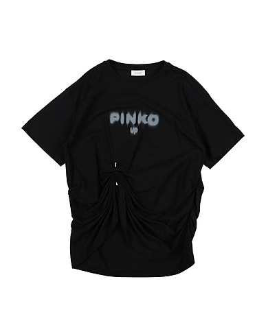 PINKO UP T-shirt Black 100% Cotton