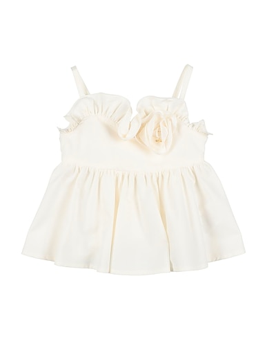 ELISABETTA FRANCHI Top LA MIA BAMBINA White 100% Cotton