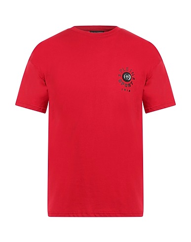 PLEIN SPORT T-shirt SWIM Red 100% Cotton
